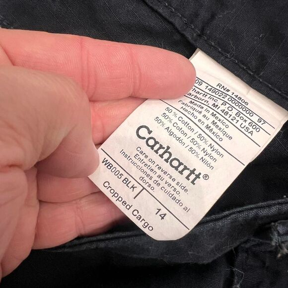 Y2K Carhartt Low Rise Cargo Pants - Picture 4 of 6